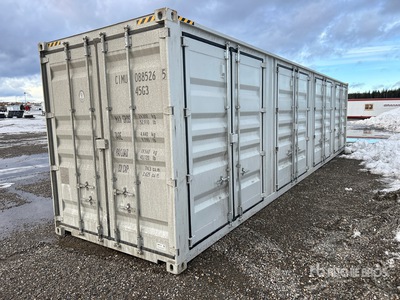 2026 40 ft High Cube Multi-Door Storage Container
