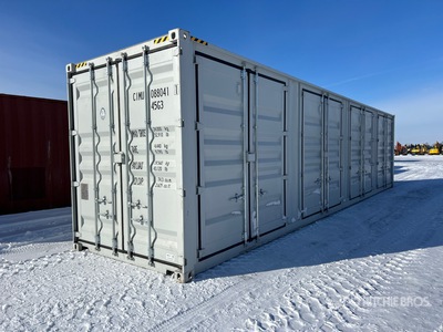 2025 40 ft High Cube Multi-Door Storage Container