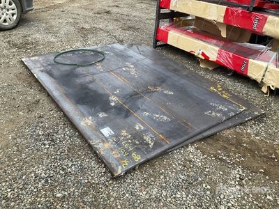 2026 AGT 5ft x 8ft Qty of 2 Steel Plates (Unused)