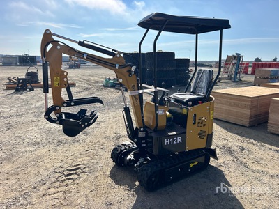 2026 CFG H12R Mini Excavator (Unused)
