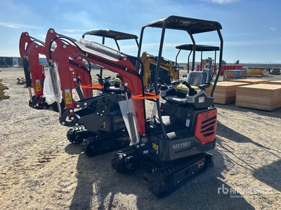 2026 CFG MX15RX を見 Mini Excavator (Unused)