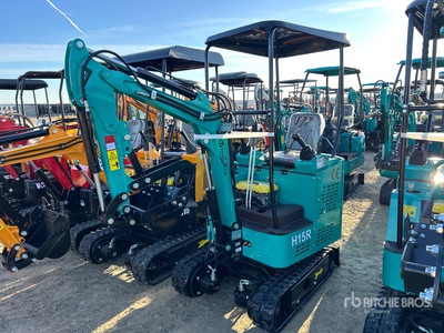 2026 CFG H15R Mini Excavator (Unused)