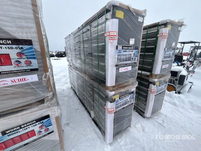 Quantity of (2) 2026 Suihe NWB-30DS -10 10 ft 30-Drawer ベンチ (Unused)