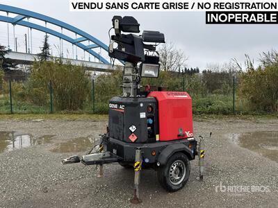 2017 Generac V20 Mat D'Eclairage Light Tower (Inoperable)
