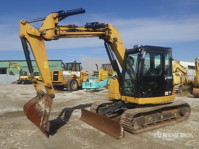 2018 Cat 308E2 SR Rupsgraafmachine