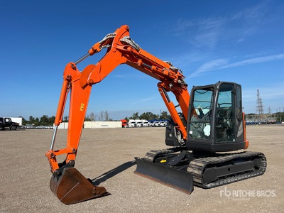 2017 Hitachi ZX75UR-5B Tracked Excavator