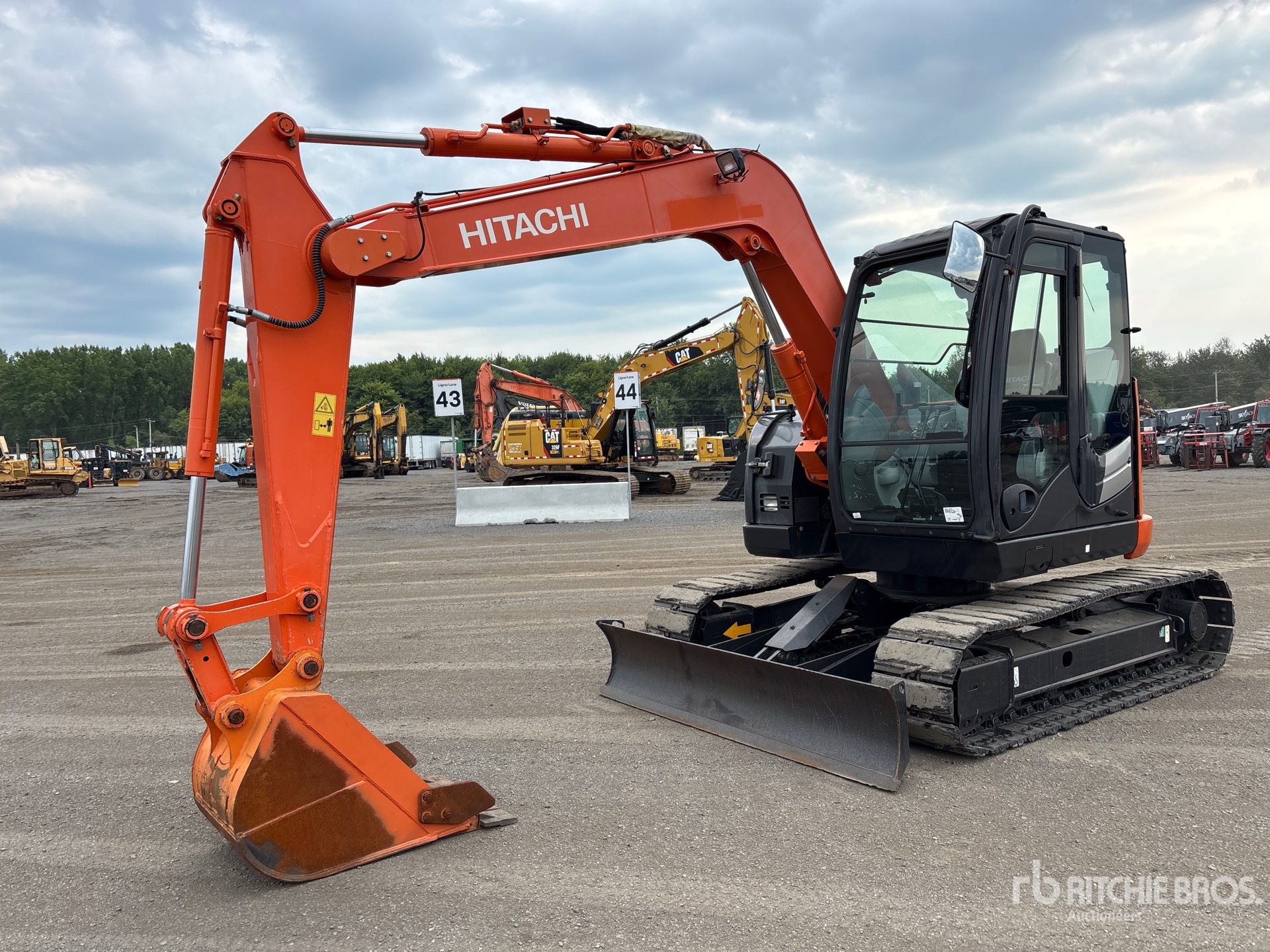 2018 Hitachi ZX75US-5B Tracked Excavator