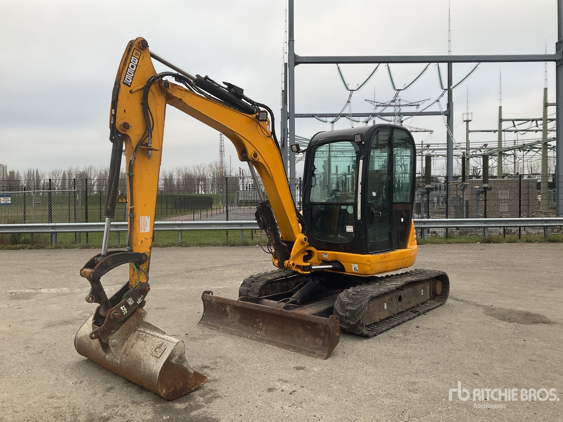 2015 JCB 8055 Mini Excavator (Inoperable)
