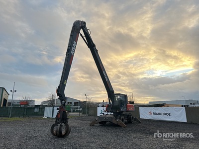 2018 Atlas 350MH Blue Wiel materiaalverwerker