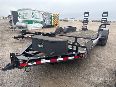 2016 Load Trail 20 ft T/A Equipment Trailer
