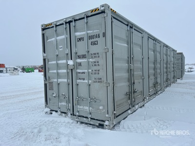 2025 40 ft High Cube Multi-Door Contenedor de almacenamiento