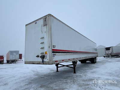 2018 Utility VS2DX 53 ft x 102 in T/A Van Trailer