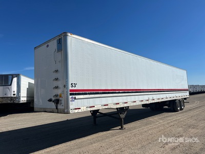 2018 Utility VS2DX 53 ft x 102 in T/A Van Trailer