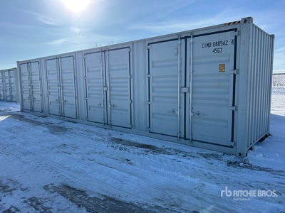 2026 40 ft High Cube Multi-Door Storage Container