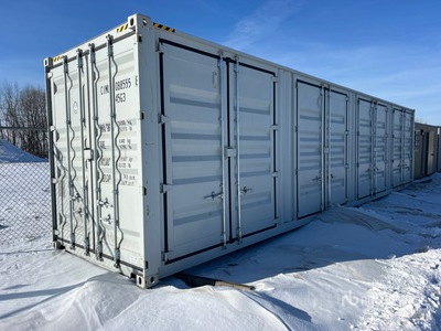 2026 40 ft High Cube Multi-Door Storage Container
