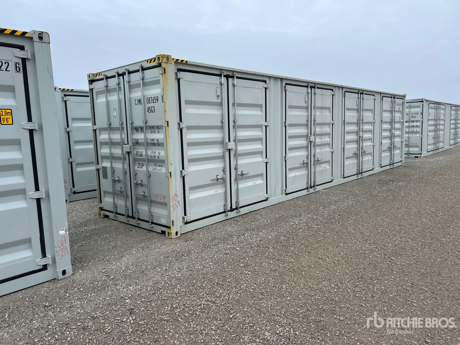 2026 40 ft High Cube Multi-Door Opslag container