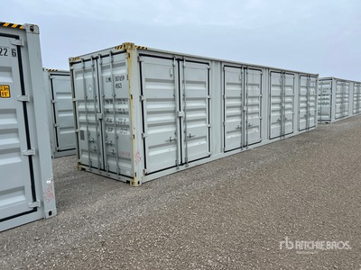 2026 40 ft High Cube Multi-Door Contenedor de almacenamiento