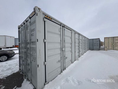 2026 40 ft High Cube Multi-Door Storage Container