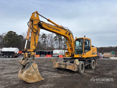 2005 Hyundai R170W excavadora de ruedas