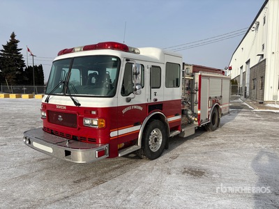 2005 American LaFrance 4x2 Crew Cab Camión de bomberos