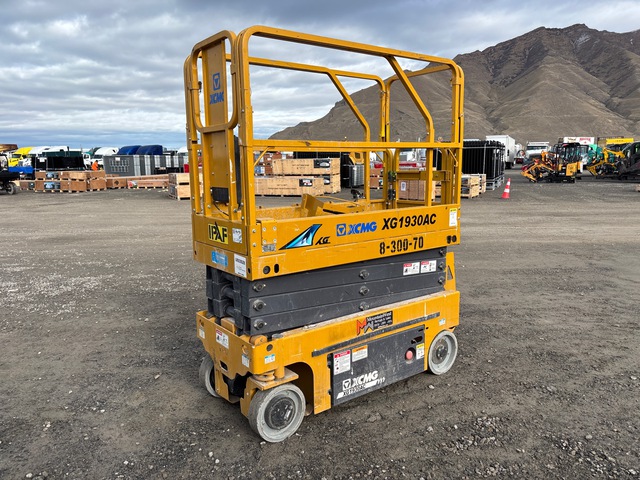2023 XCMG XG1930AC Electric Scissor Lift (Unused)