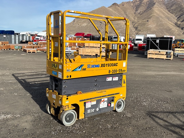 2023 XCMG XG1930AC Electric Scissor Lift (Unused)