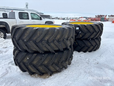 Quantity of (4) Michelin 620/70R46 Tires - Fits John Deere 4920,4930,4940,R4045