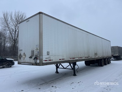 2005 Manac 53 ft x 102 in Tri/A Gesloten aanhangwagen