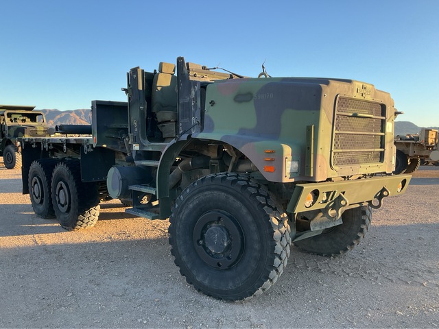 2007 Oshkosh AMK23 MTVR 7 Ton 6x6 Cargo Truck
