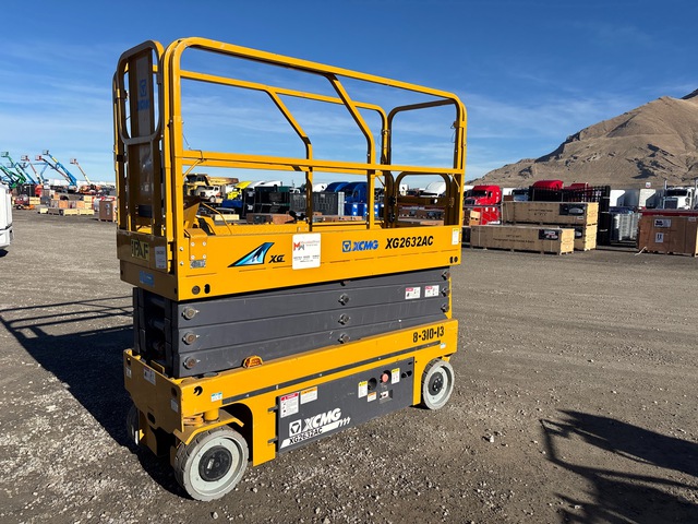 2023 XCMG XG2632AC Electric Scissor Lift (Unused)