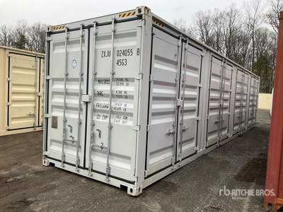 2026 40 ft High Cube Multi-Door Storage Container
