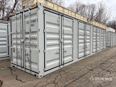 2026 40 ft High Cube Multi-Door Storage Container (Unused)