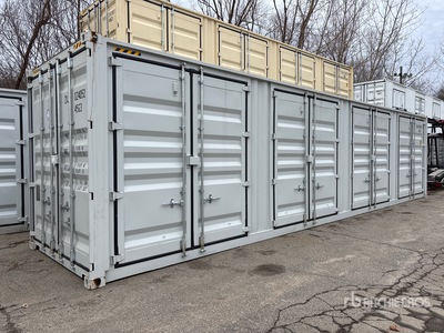2026 40 ft High Cube Multi-Door Storage Container (Unused)
