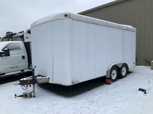 2002 SOWT United Expressline 16 ft T/A Enclosed Trailer