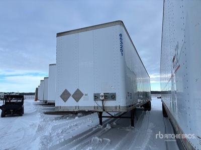 2005 Wabash 53 ft x 102 in T/A Gesloten aanhangwagen