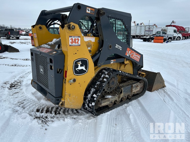 MINI CARGADOR SOBRE ORUGAS 2021 JOHN DEERE 317G