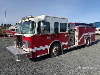 2013 Spartan 4x2 Crew Cab Fire Truck