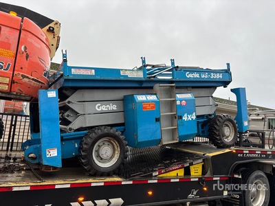 2007 Genie GS-3384 RTD-0/R Plateforme élévatrice à ciseaux