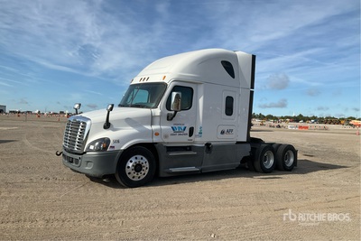 2017 Freightliner Cascadia 125 6x4 Cabeza Tractora Cabina Dormitorio