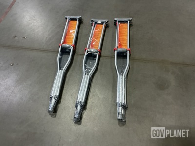 (44) Pairs of Guardian G91-214-8 Crutches