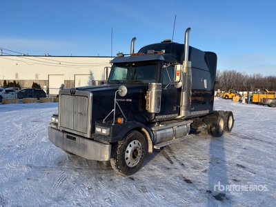 2007 Western Star 4900 6x4 Cabina con cuccetta per trattore stradale
