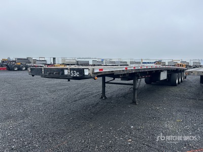 2002 Ravens 53 ft Quad/A Flatbed Trailer