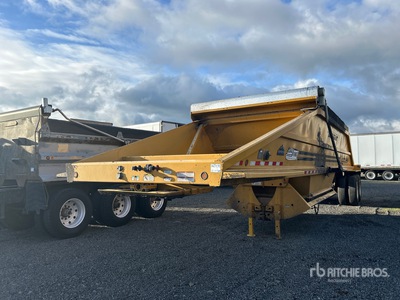 1991 Load King 40 ft T/A Belly Dump Trailer