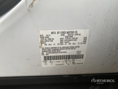 2016 Ford Explorer AWD SUV