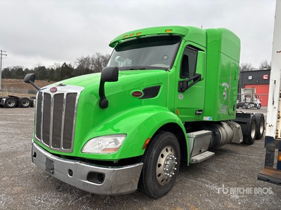 2019 Peterbilt 579 6x4 Tracteur Routier Couchette (Inoperable)