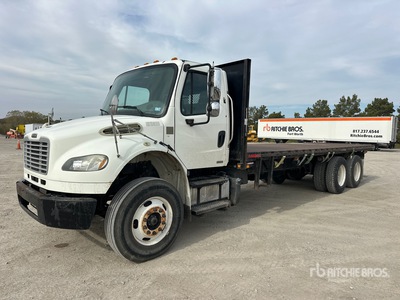 2012 Freightliner M2 106 6x4 Flatbed Truck