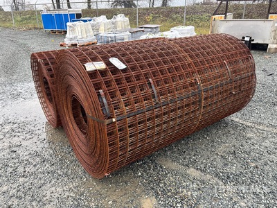 Quantity of (2) 400 ft x 6 ft Rolls of Wire Mesh Fencing (Unused)