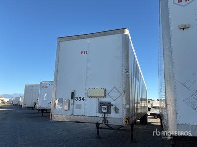 2014 Wabash 53 ft x 102 in T/A Gesloten aanhangwagen