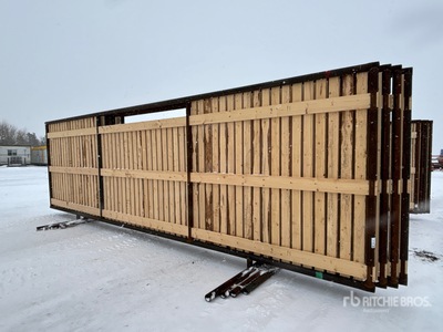 Quantity of (4) Wind Fence