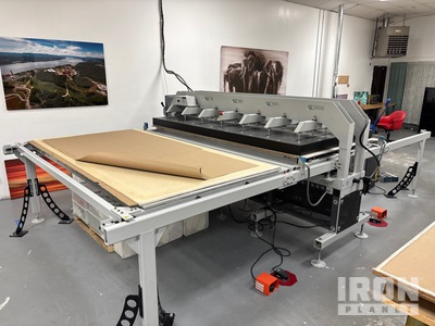 Geo Knight 931 Triton Electric Twin Auto Shuttle Heat Press